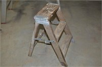 Small Wooden Step Ladder