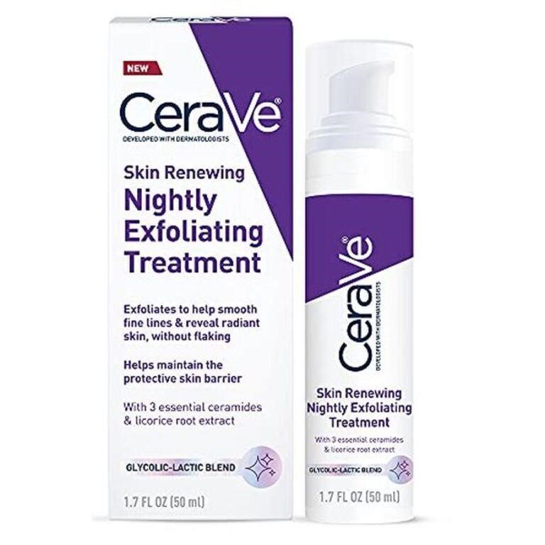 CeraVe Skin Renewing Nightly Exfoliating Treatment