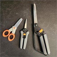 3 SHARP craft scissors