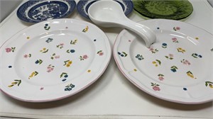 Stoneware Serving Plates & More