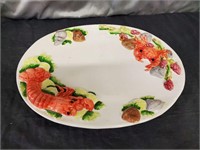 Large Ceramic Seafood Plate