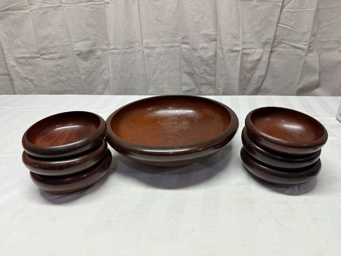 Wooden Bowl Set