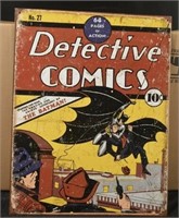 Detective Comics 10C Batman Tin Sign