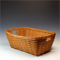 Signed Longaberger laundry basket