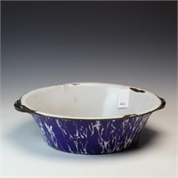 Antique thick agate basin