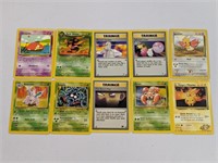 (10) Vintage Pokemon Common Cards