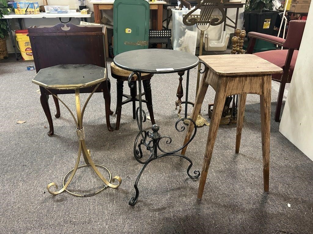 Three Vintage Stands