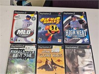 8 Ps2 games 1 Psp Game