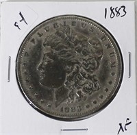1883 MORGAN DOLLAR  XF