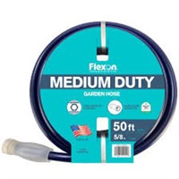 Flexon 5/8-in X 50-ft Medium-duty Vinyl Blue Hose