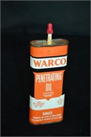 Warco 1/4 Pint Penetrating Oil Unopened