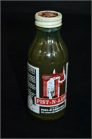 Pist-N-Lube 4oz Lubricating Oil Glass Bottle