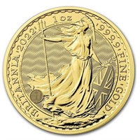 1 oz Gold Britannia BU Coin
