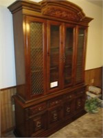 Lighted Broyhill China Cabinet