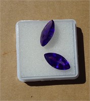 Sapphire Pair Gem Stones 8.45cts Gemstone
