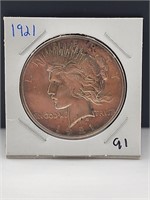 1921 Peace Dollar - Key Date