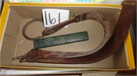 Vintage Razor / Pritzlaff Leather Strap Knife