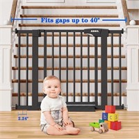 ABOIL Baby Gate  26'-40' Wide  Black