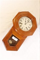 Vintage Walnut 31 Day Wall Clock
