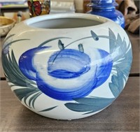 Chinese Painted Bowl 8 in. wide