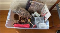 Tub lotta miscellaneous items, including a small