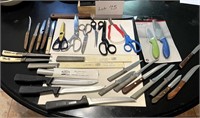 Knife and Scissor Lot