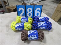 ROPE 20FT 3/8" THIS IS 5 TIMES THE BID AMOUNT