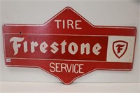 FIRESTONE TIRE SERVICE SST TIRE INSERT SIGN