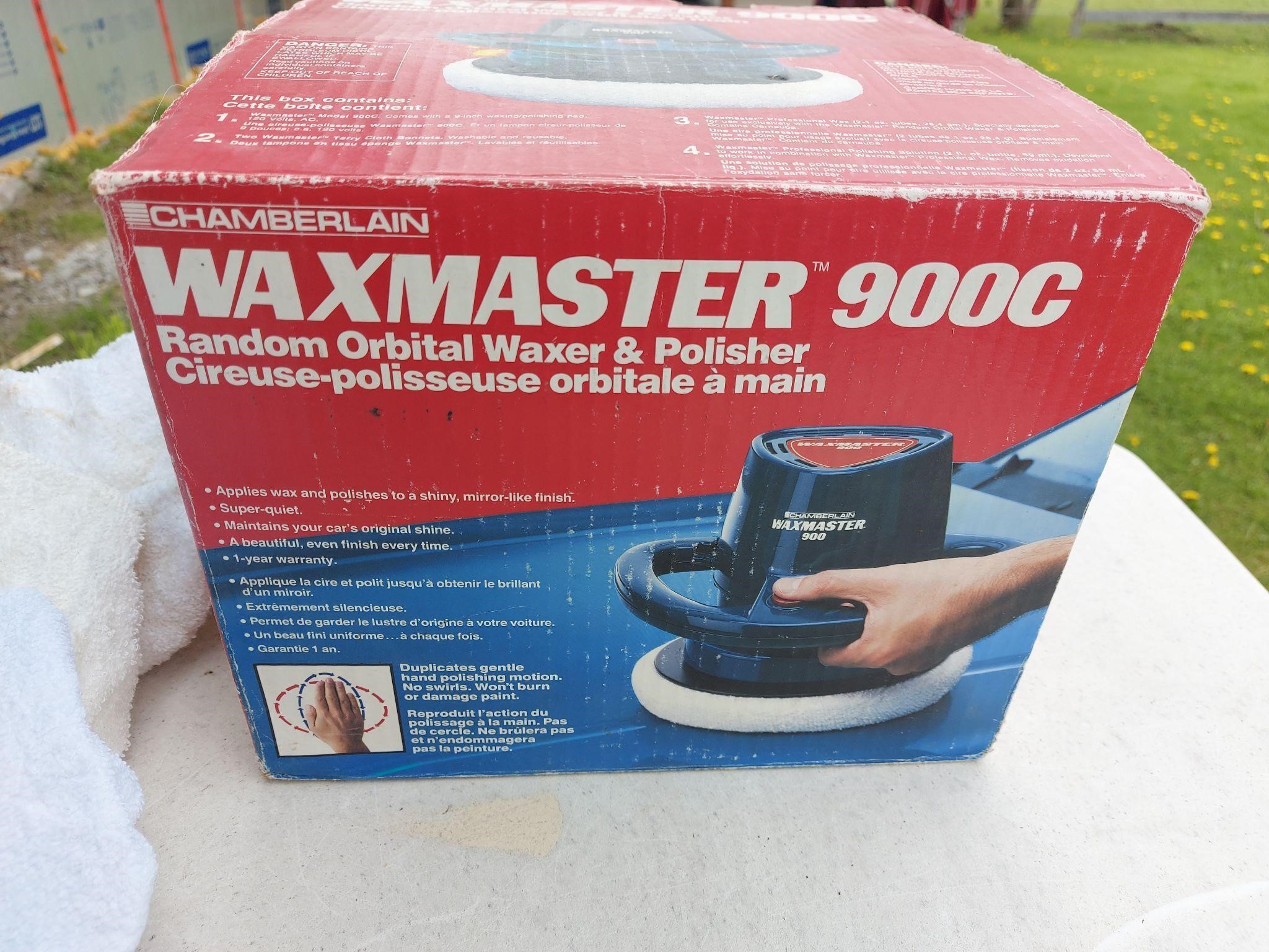 Chamberlain Wax Master 900c Waxer Polisher Works!