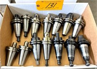 LOT #CAT-40 CNC TOOLHOLDERS