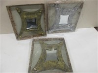 LOT OF 3 NEW PICTURE FRAMES-MIRRORS