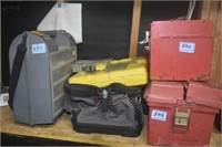 TOOL BOXES,HAND TOOLS AND ELECTRICAL