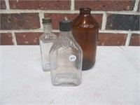 3 Vintage Bottles