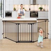 B2827  COMOMY 30Tall x 80 Black Gate