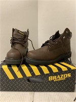 Brazos Size 10 Mens Work Boots