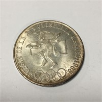 1968 Mexico 0.720 Silver Coin 25 Pesos