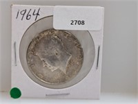 1964 90% Silver JFK Half $1 Dollar