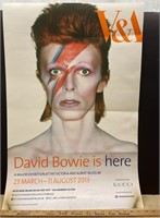 David Bowie Is Here Exhibition 2013 Poster (20"