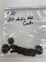 20 Indian Head Cents