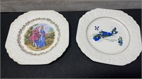 2 Vintage Plates