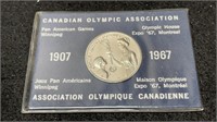 Canadian Olympic Association 1907-1967 Dollar
