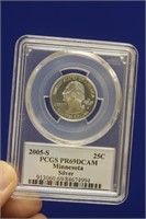 PCGS Graded Silver Quarter