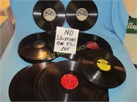 43+pc Vintage & Antique 78 RPM Records