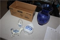 vase,cow creamer, etc