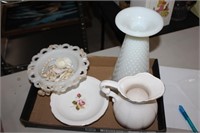 Vase, pitcher, plate, etc