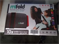 Mifold Like New Child Booster Seat
