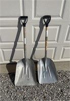 Pair of Scoop Shovels