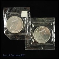 RCM 1988 Canadian Silver $5 Maple Leaf (2)