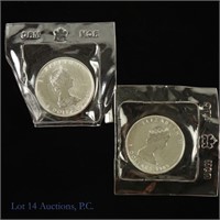 RCM 1989 Canadian Silver $5 Maple Leaf (2)