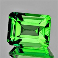 Natural Vivid Green Tsavorite Garnet 1.21 Ct (VVS)